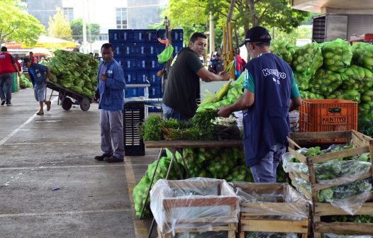 Índice de preços da Ceagesp fecha janeiro em queda de 2,62%