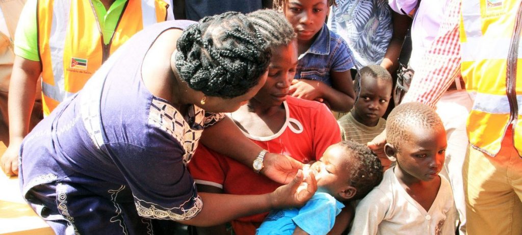 Moçambique quer vacinar 720 mil pessoas contra cólera