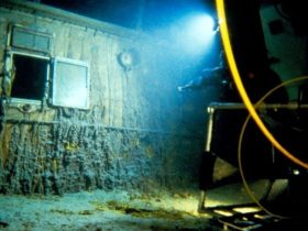 Instituto divulga imagens inéditas da 1ª filmagem do navio afundado