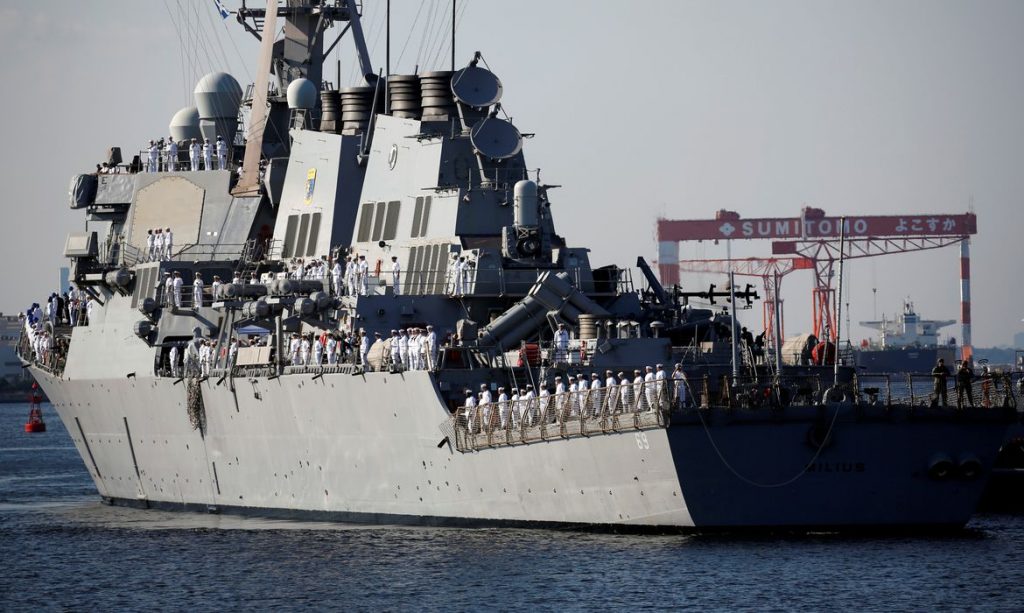 China faz ameaças aos EUA, após movimentação de navio de guerra americano