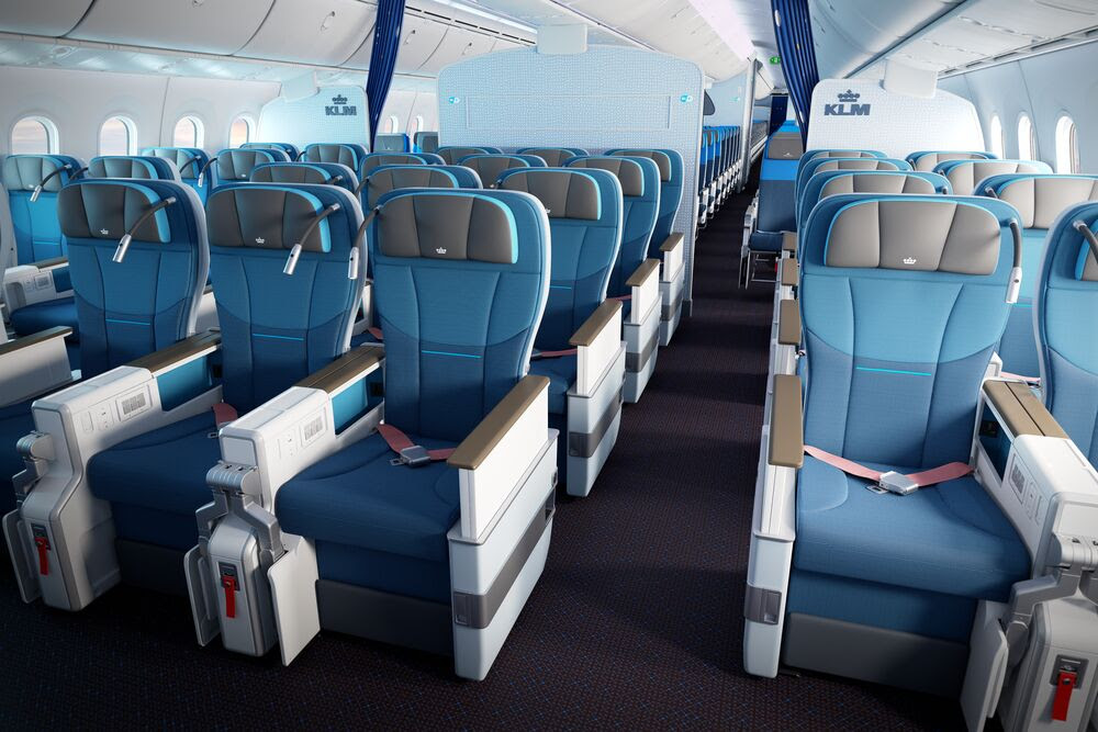 <strong>KLM lança cabine Premium Comfort em voos para o Rio de Janeiro</strong>