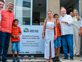 Lula e Janja entregam 1.440 unidades do Minha Casa Minha Vida em MT