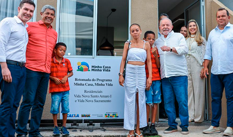 Lula e Janja entregam 1.440 unidades do Minha Casa Minha Vida em MT