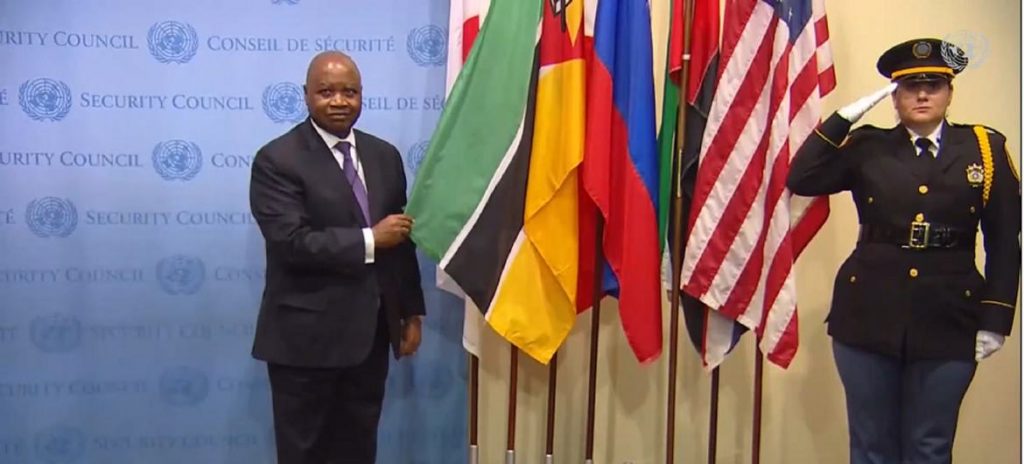 Moçambique assume presidência do Conselho de Segurança das Nações Unidas
