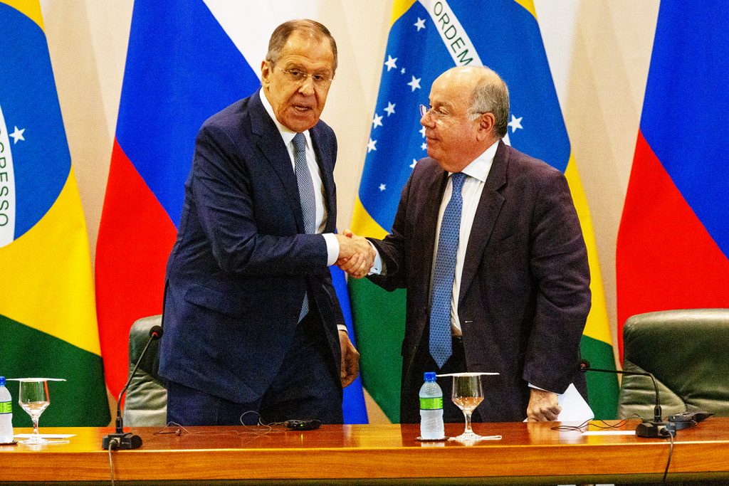 Lavrov diz que Brasil e Rússia partilham da mesma visão