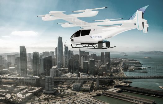 Eve e United Airlines vão oferecer voos elétricos de eVTOL em São Francisco