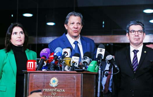 Haddad conversa sobre arcabouço no Senado e defende diálogo com Câmara