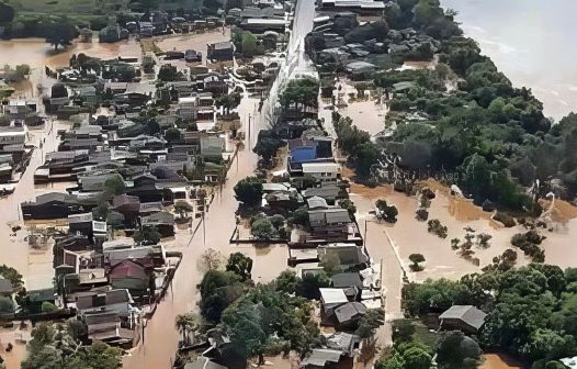 Ciclone se forma no Rio Grande do Sul e frente fria avança