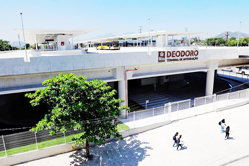 Prefeitura do Rio inaugura Terminal Deodoro