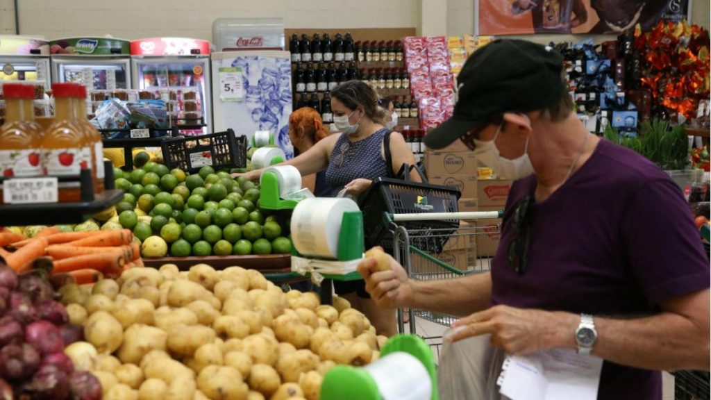 Mercado reduz a previsão de inflação para 4,75%