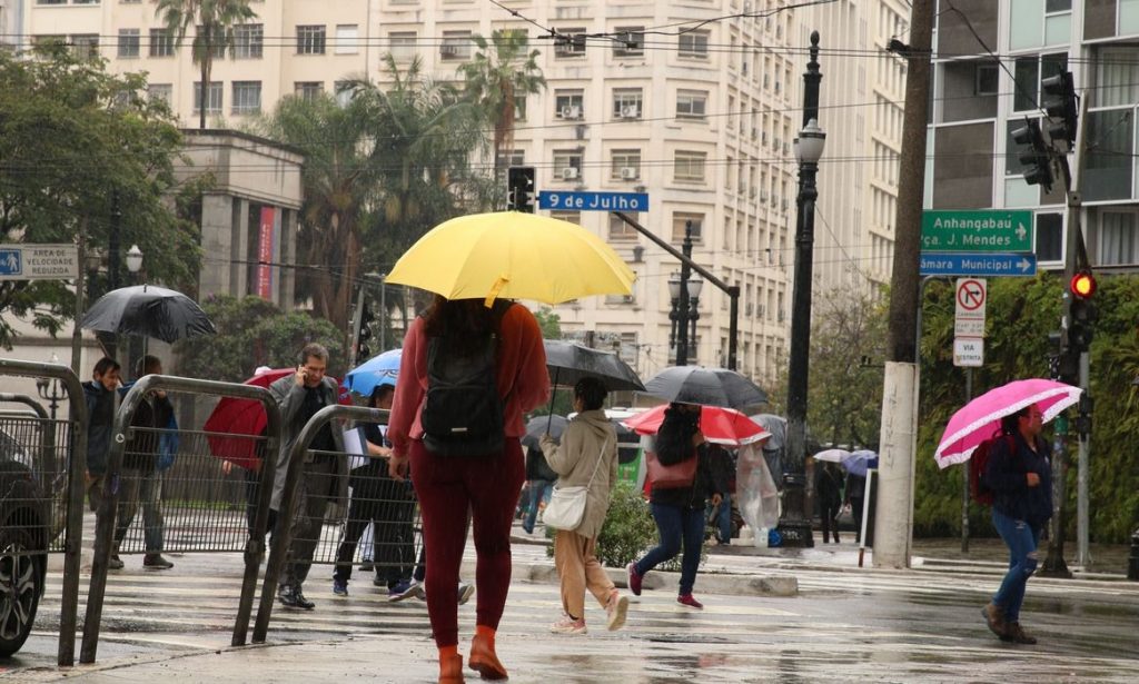 Chuva não deve permanecer no fim de semana em São Paulo