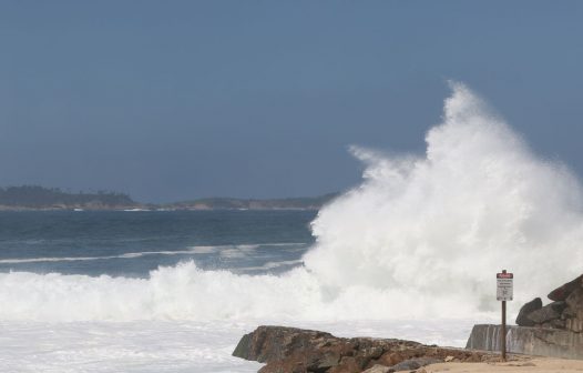 Ciclone provocará chuva forte na costa de SP e RJ nos próximos dias