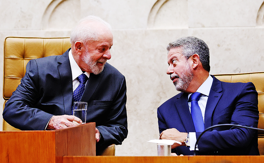 Lira diz que Lula estará junto com ele para escolher futuro presidente da Câmara