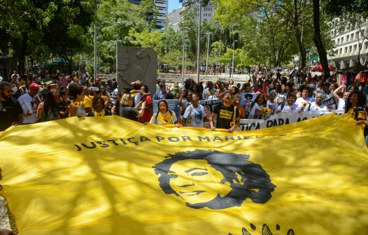 Ato na Cinelândia lembra seis anos da morte de Marielle Franco