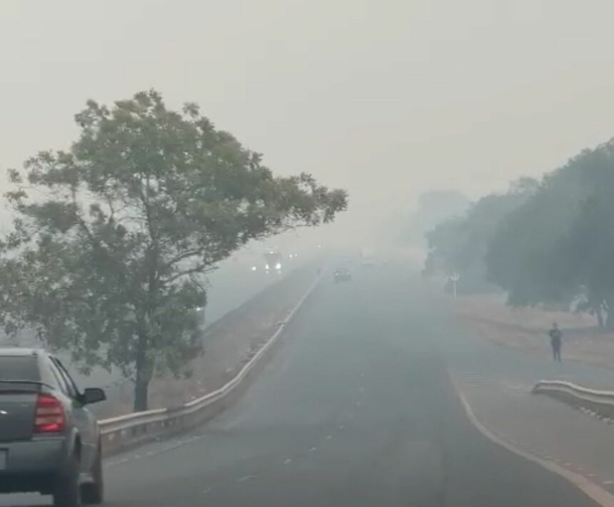 Qualidade do ar segue péssima em Boa Vista