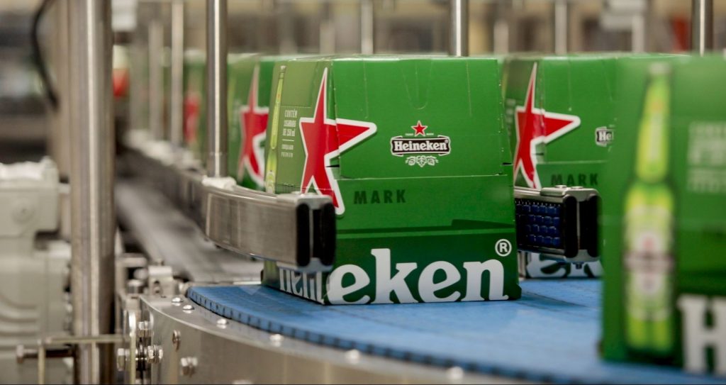 Heineken amplia receita em 7,2% no 1º trimestre