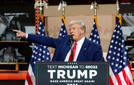 Trump chama imigrantes ilegais de ‘animais’ durante discurso de campanha em Michigan