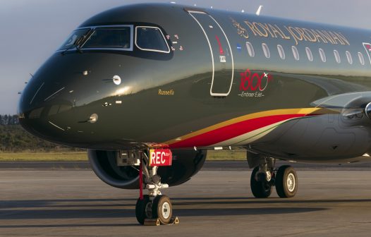 Embraer entrega 1.800ª aeronaves E-Jet à Royal Jordanian Airlines