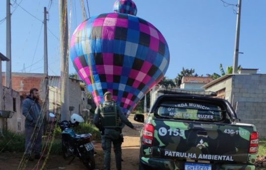 Cresce o número de multas a quem solta balão em SP