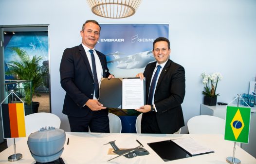 Embraer e a Rheinmetall avaliam novo centro de Treinamento do C-390