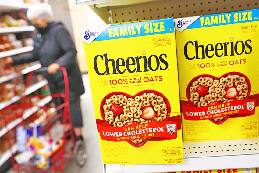 Lucro da General Mills caiu 9%, para US$ 557,5 milhões