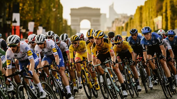 Rio sedia etapa da prova de ciclismo de estrada mundial Tour de France