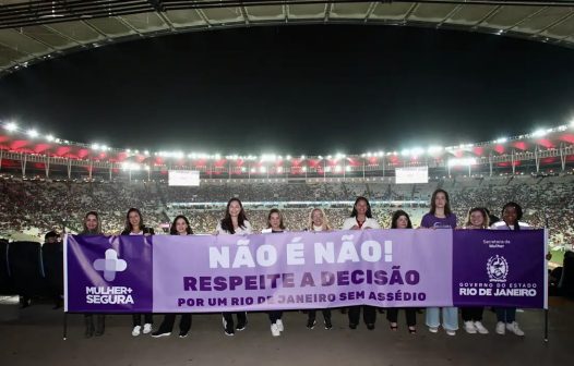 Campanha no Rio traz mais segurança para mulheres nos estádios