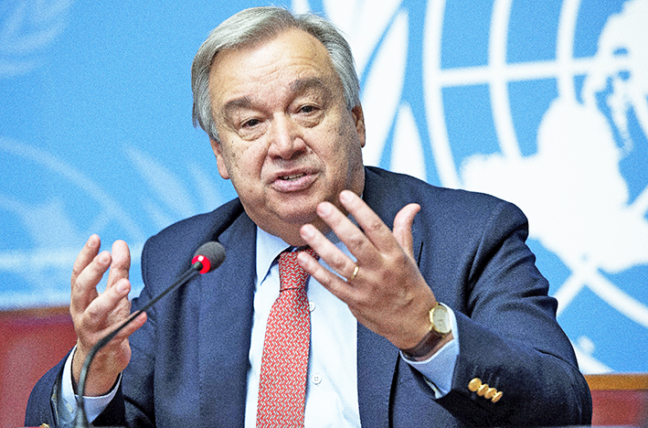 Guterres pede a líderes regionais o fim das guerras