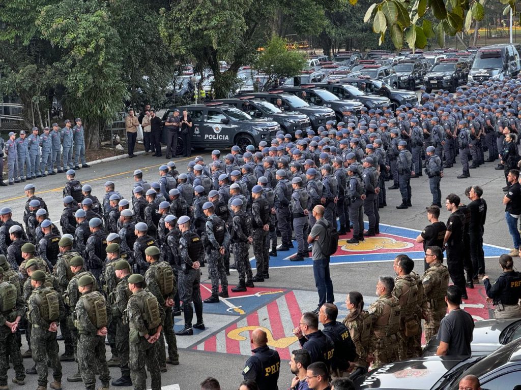 Forças de segurança do Estado de SP deflagram operação integrada de combate ao tráfico