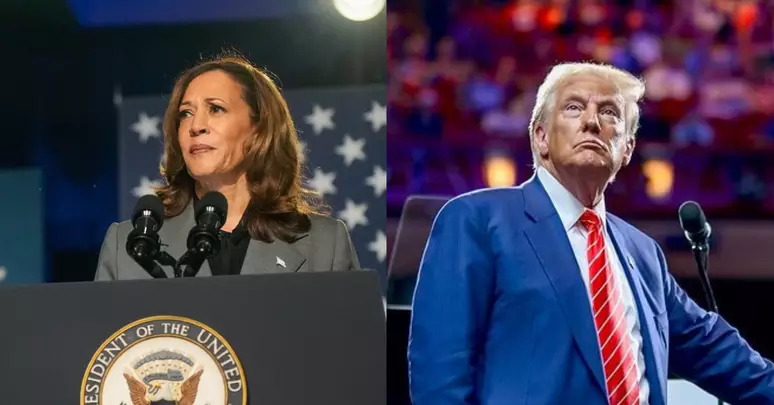 Kamala Harris discursa em Washington e Trump vai a reduto porto-riquenho